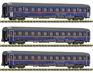 Fleischmann 6260084 - N - 3-tlg. Set Personenwagen Eurofima Nightjet, ÖBB, Ep. VI